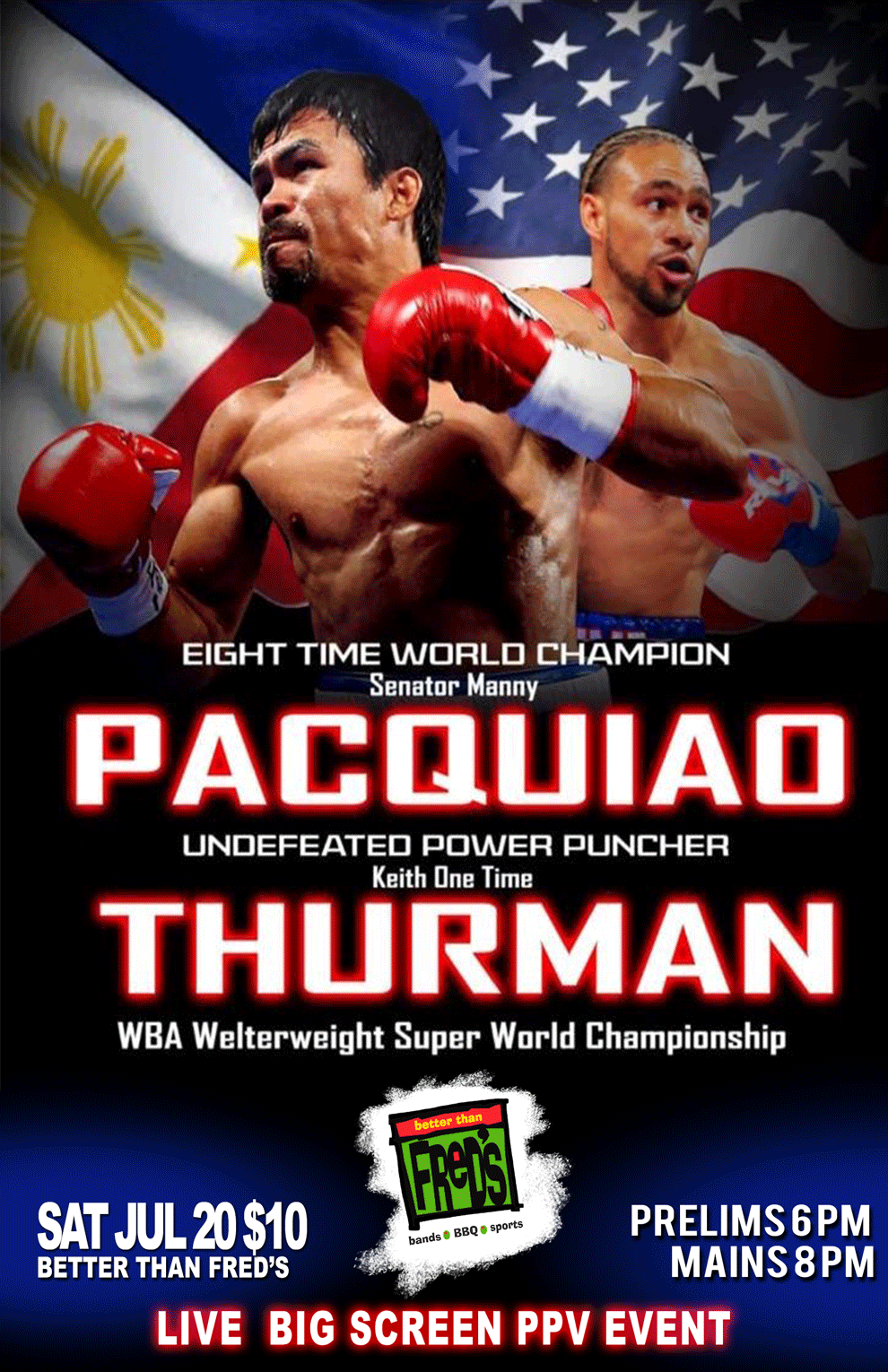 JULY 20 BOXING PPV